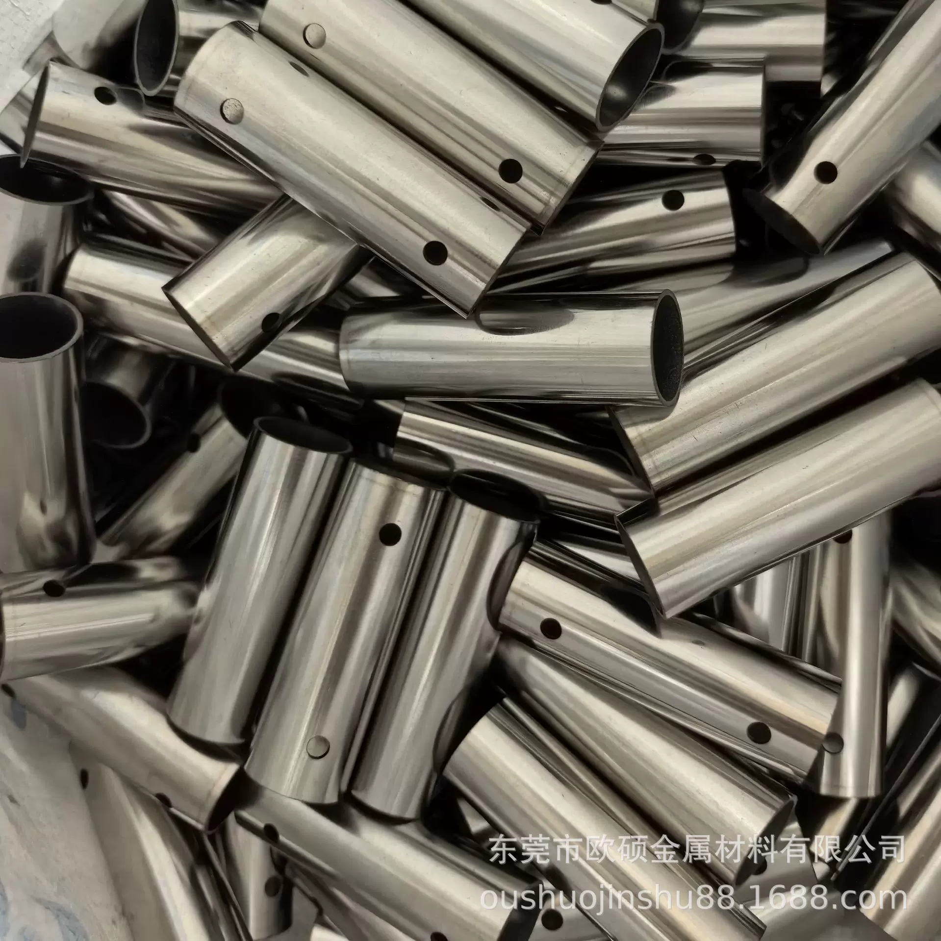 304/316不锈钢圆管  激光切割 打孔 割槽 切斜角 斜口  精密加工