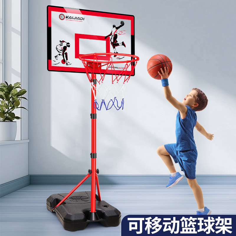 Basketball Stand Shooting Frame Kidsren's Home Removable Outdoor Basketball Hoop Hanging Outdoor Liftable Standard Adult Indoor