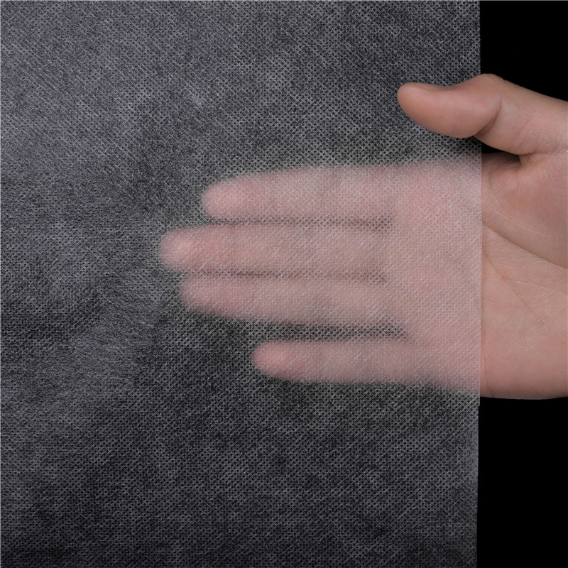 Fireproof ignífugo no tejido muebles sofá cine protección ambiental negro blanco 60 g80g en stock ventas directas de fábrica