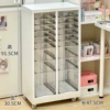 [●✫●✫] [Main picture with wheels] 18-drawer storage cabinet - white [●✫●✫]