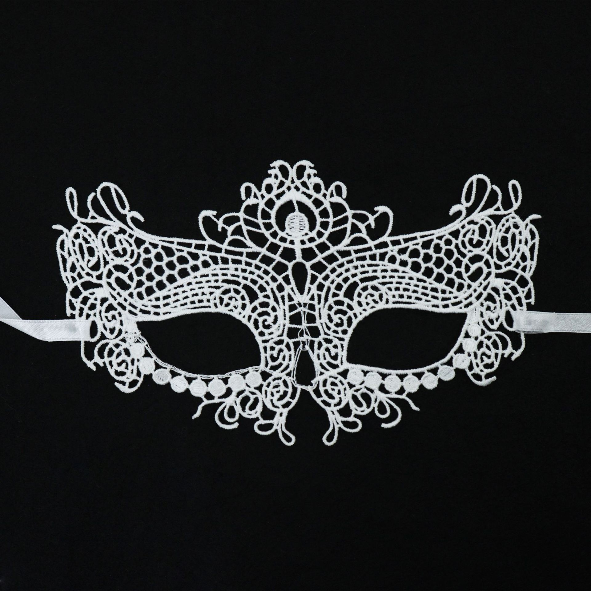 Carnaval máscara de encaje de venta transfronteriza máscara de maquillaje de fiesta de baile máscara de encaje amorfa máscara TK