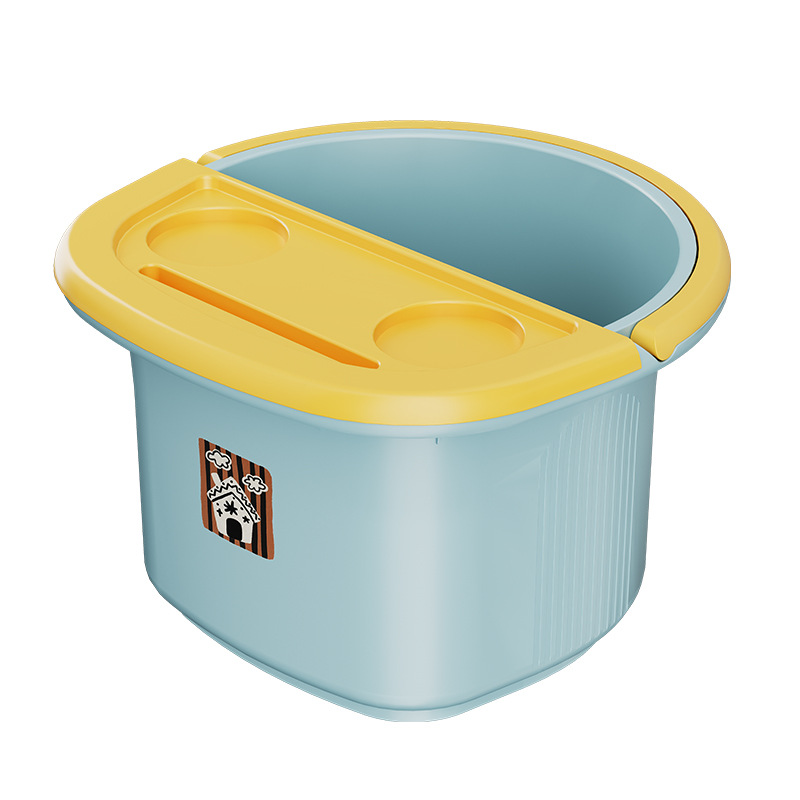 Cubo de remojo de pies de salud doméstico para piernas dormitorio para masaje de remojo de pies grueso y alto sobre rodilla lavabo de pies aislante