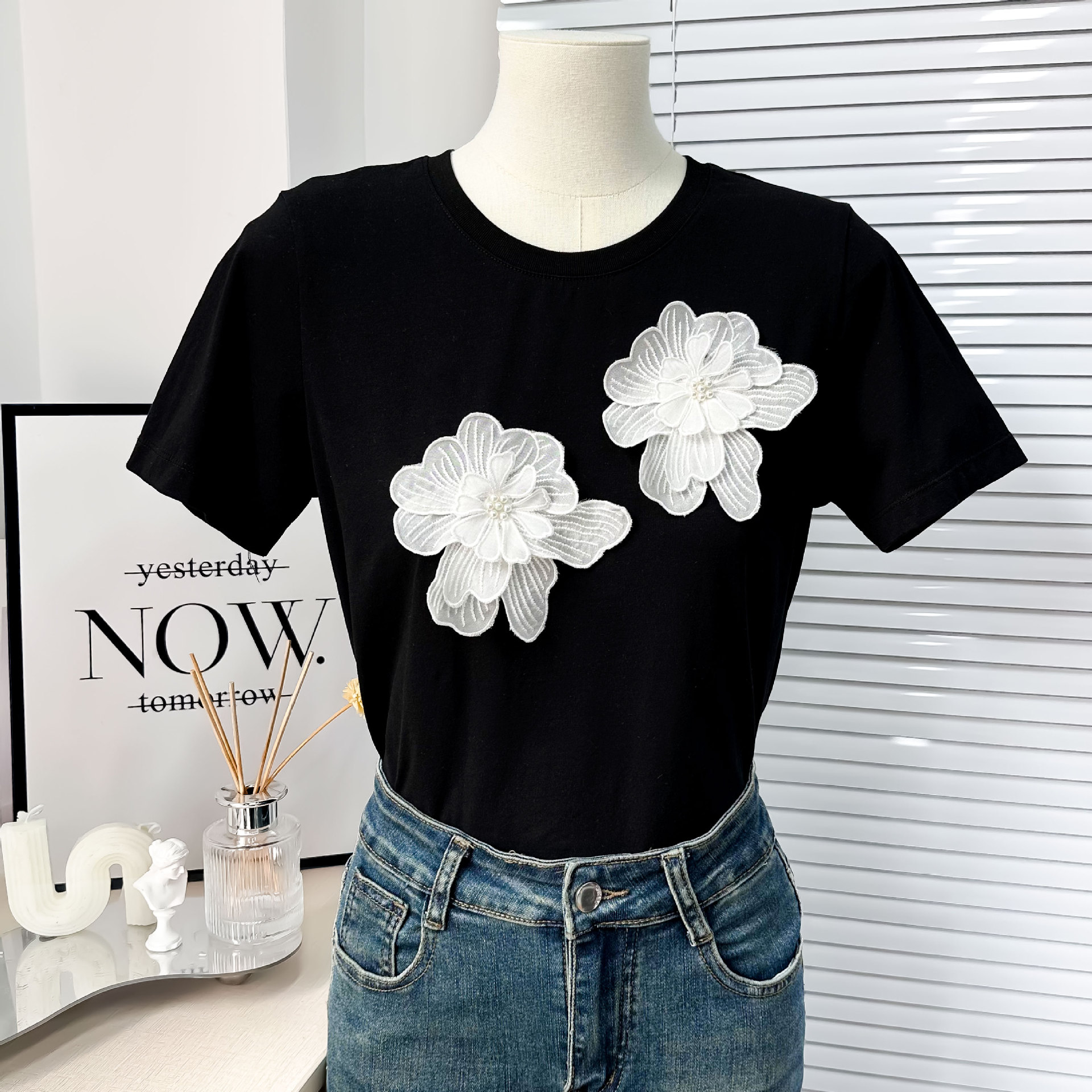 854 작은 흰색 구슬