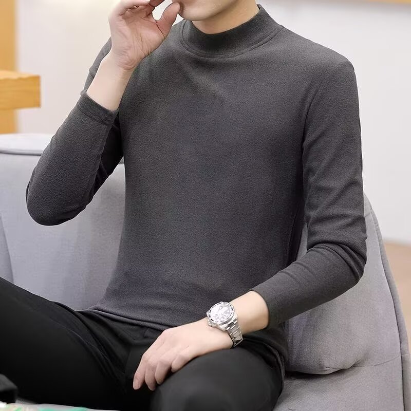 다크 그레이 드롱 터틀넥