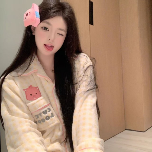 keep warm cute pijama