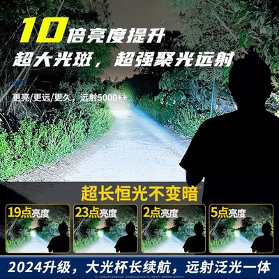 Flashlight, Strong Light, Rechargeable, UV fənərlər