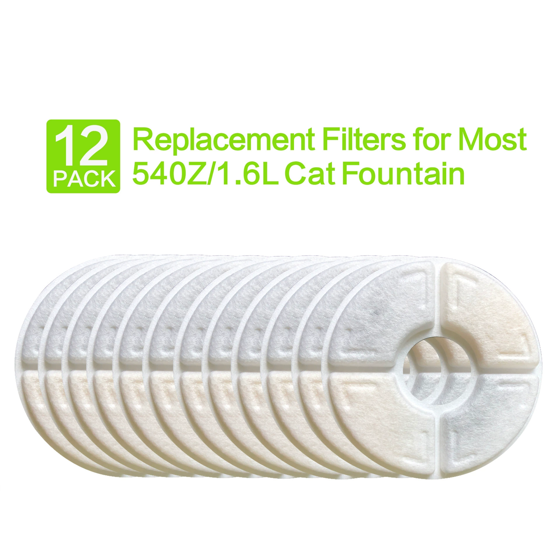 Амазонки Горячий Новый Круглый Маленький Цветок Пэт Диспенсер Для Воды Фильтр Хлопок Фильтр Активированный Уголь Хлопок