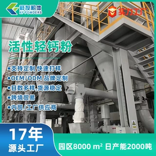 纳米轻钙厂家加工定制橡胶涂料用工业级碳酸钙粉轻质碳酸钙活性