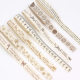 Baotong diy hair accessories material cotton and linen material Art strip cloth belt diy bow handmade ribbon webbing