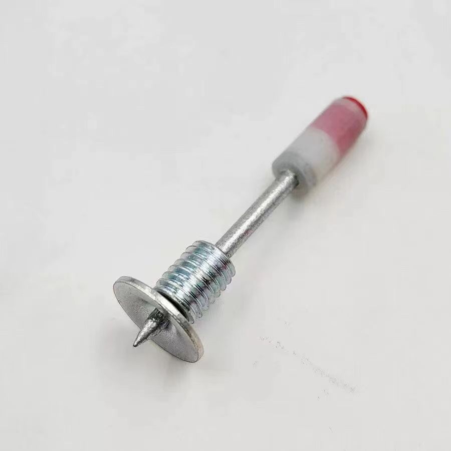 Mini clavos roscados, clavos de cañón roscados, nuevos clavos de cañón integrados con rosca, pueden atornillar tuercas M8 con clavos roscados integrados.