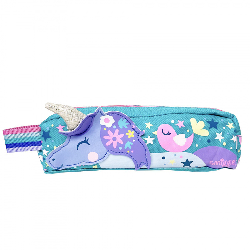 Australian smiggle estuche para bolígrafos de dibujos animados para niños bolso de papelería para estudiantes creativos plegable multifuncional