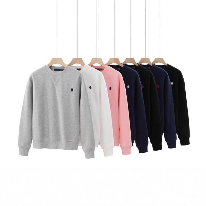 Men's Ralph Lauren Embroidered Pony Logo Polo Shirt Jacket, Crew Neck, Fleece-Lined, Long-Sleeve, Loose Fit Men's Ralph Lauren Embroidered Pony Logo Polo Shirt Jacket, Crew Neck, Fleece-Lined, Long-Sleeve, Loose Fit