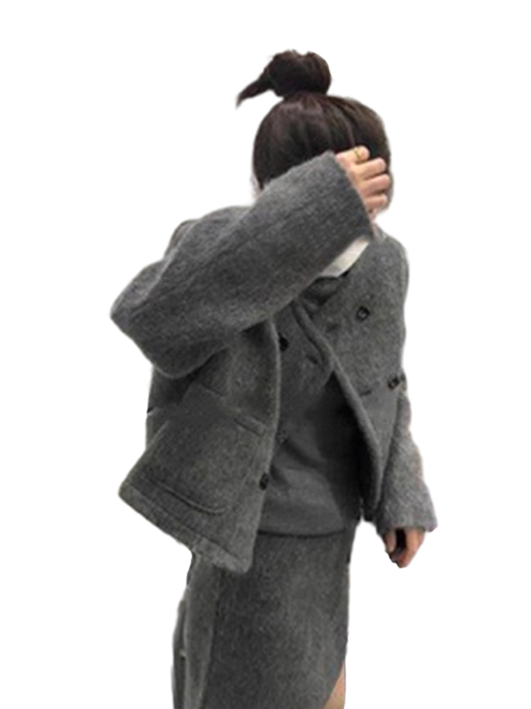 한국식 원피스 어린이 새 초가을과 겨울 세트 원피스 세트