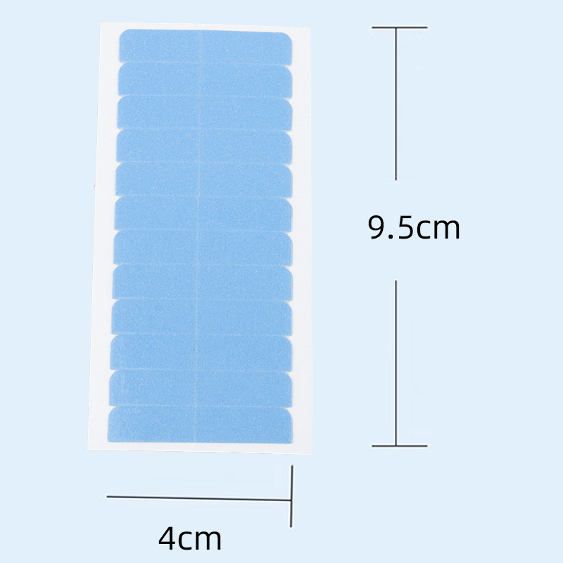 Bandes adhésives pour perruques en gros transfrontalier, patchs de remplacement pour extensions de cheveux sans couture, adhésif double face biodégradable._voghion.com