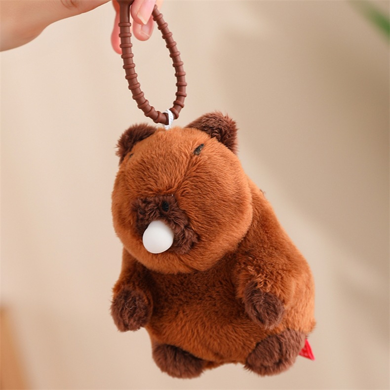 Peluche de capibara, almohada suave, tendencia viral, lindo, regalo acompañante