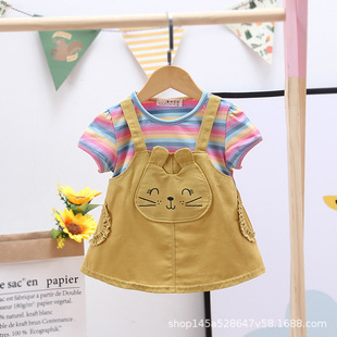 ����Ůͯ�ļ��¿�Сͯ�������ȹ1-3�����·��ɐ�2��ͯ�B��ȹ���b