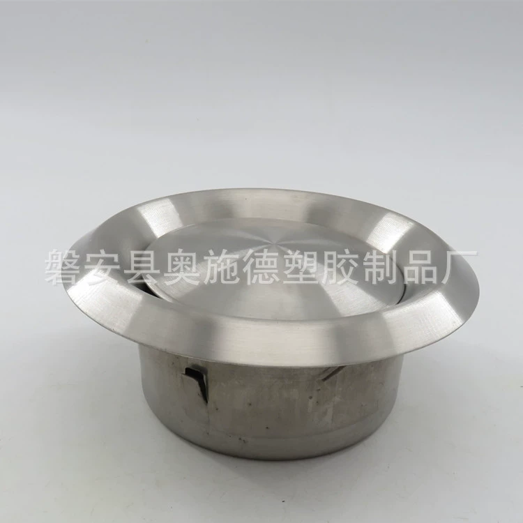 Диск-тип нержавеющей стали регулируемый клобук 100 мм-150 мм сброса воздуха выхода из нержавеющей стали регулируемый