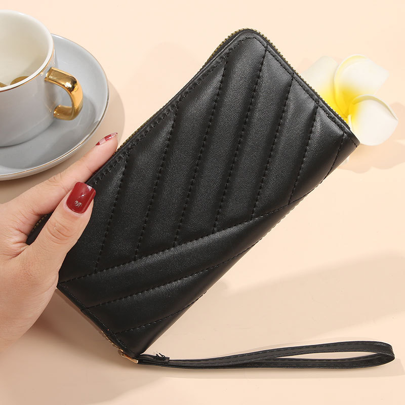 Nuevo bolso de damas con cremallera simple color sólido pequeño bolso de estudiantes fresco gran capacidad