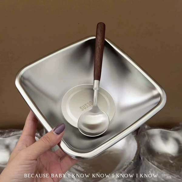 Value combination [round spoon + square plate]