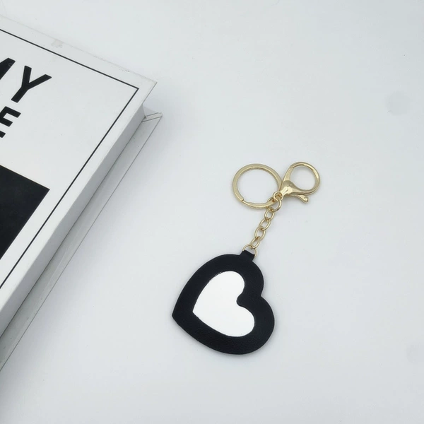 (Black) Single mirror + button