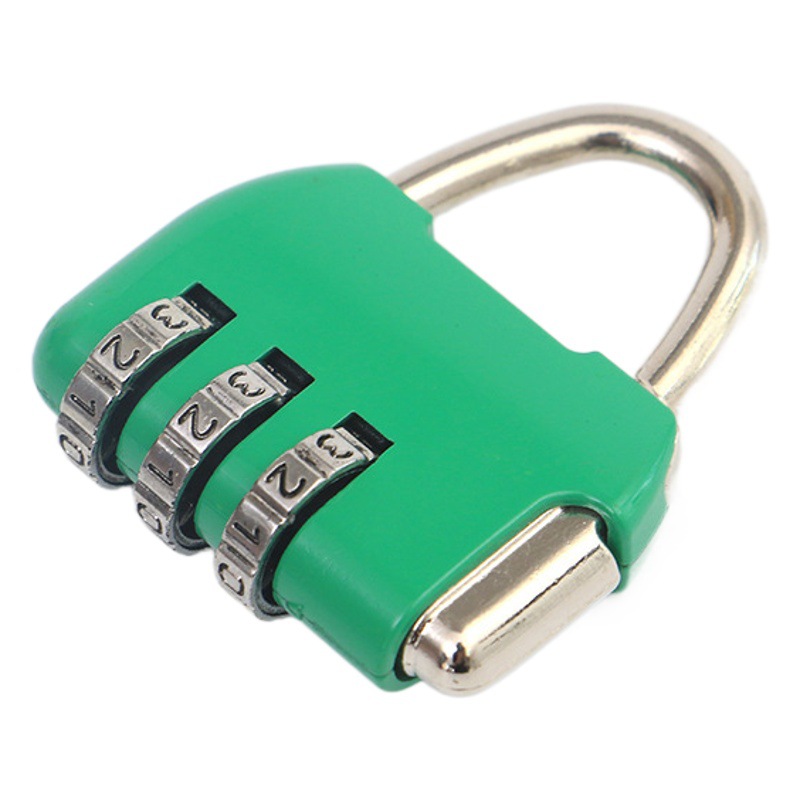 Zinc Alloy Luggage Password Lock Backpack Suitcase Mini Password Padlock Student Dormitory Door Lock Cabinet Lock