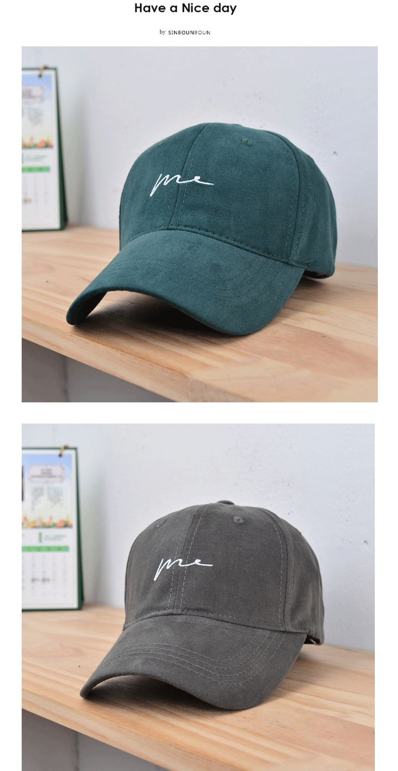 Unisex Vintage Style Simple Style Waves Embroidery Curved Eaves Baseball Cap display picture 6