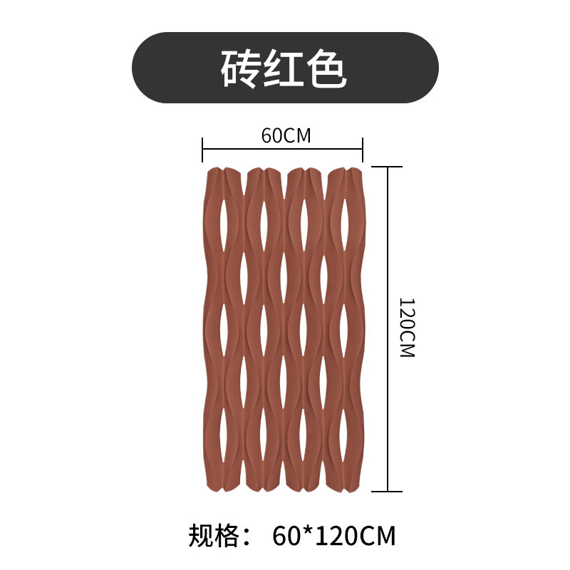 軽量PU波紋部材九宮格セメント波両面背景壁芸術設計遮断空心煉瓦メーカー|undefined