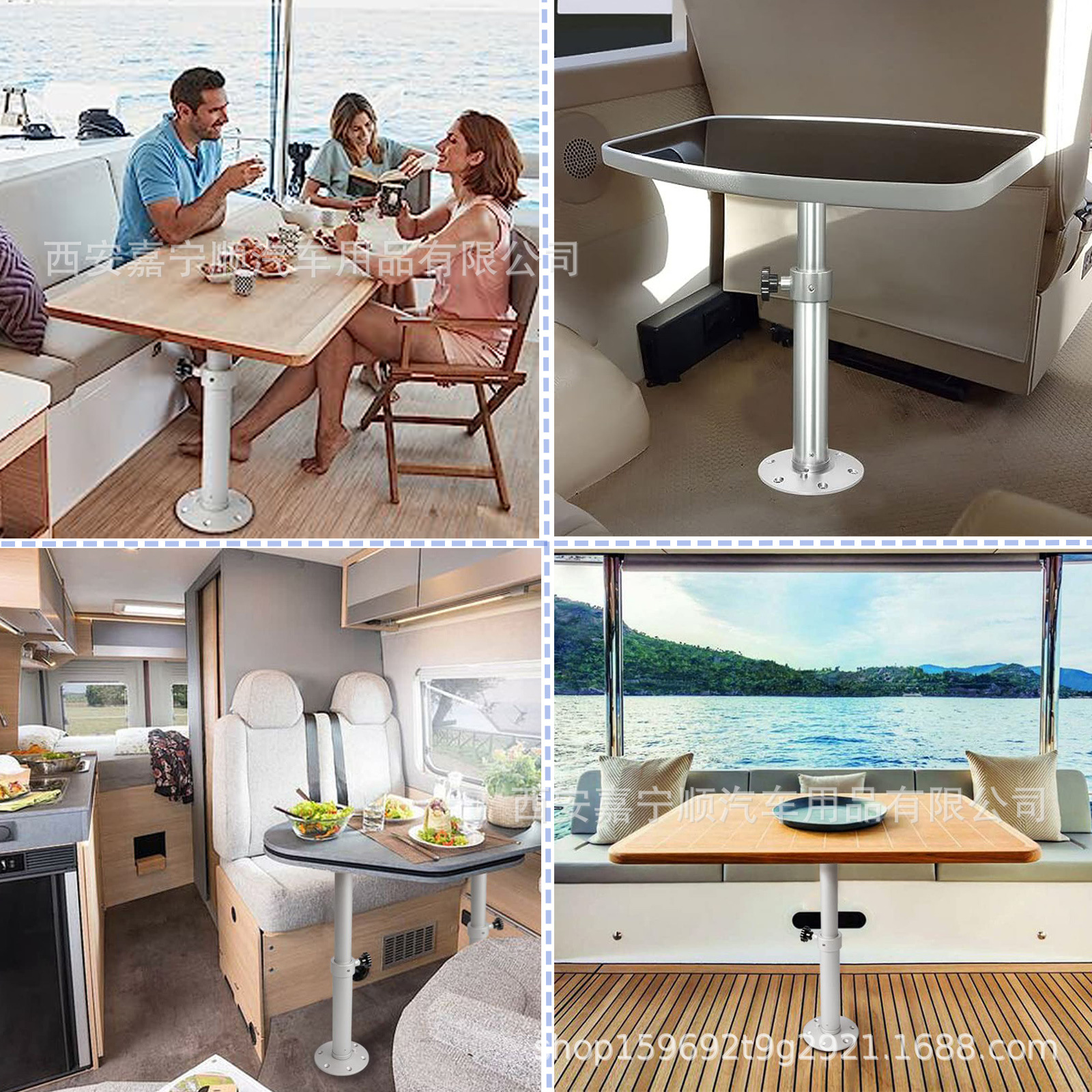 Mesa de elevación pierna motor casa yate desmontable coche de negocios Bar soporte mesa de comedor accesorios pull-out modificación puntal