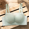 Summer thin bra top, supporting underwear, breathable protective underware, lace wireless bra