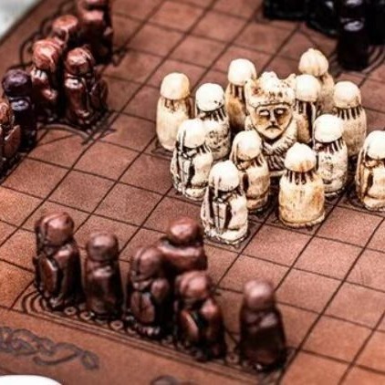 Cross-Border Creative New Resin Leather King Soldier Chess Leisure Entertainment Chess Home Interior Decoration