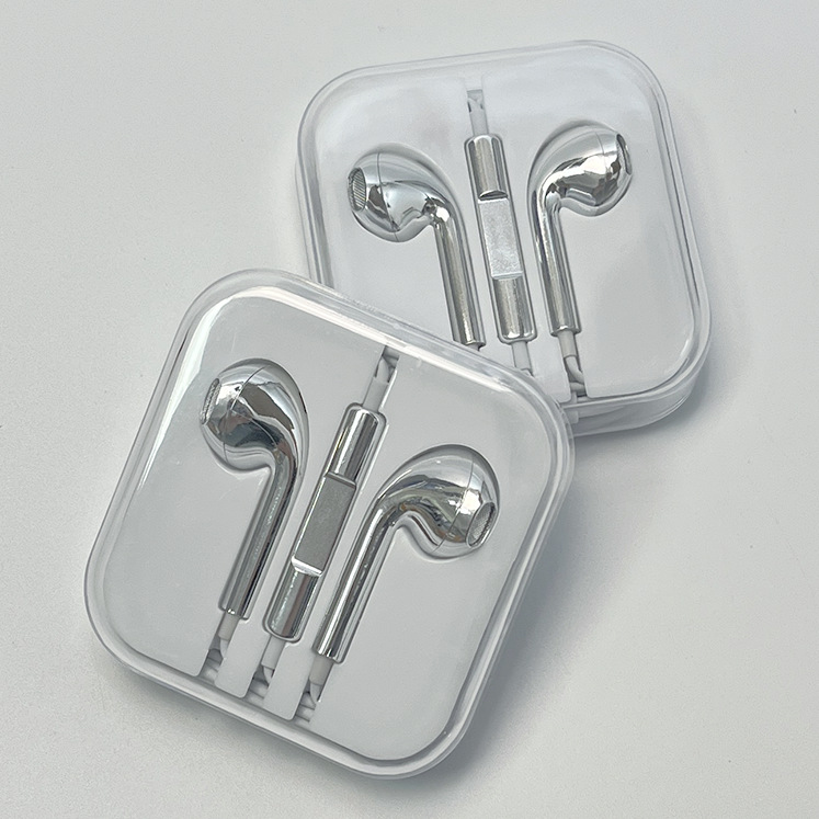 Manufacturer's Electroplated Headphones with Glossy Surface, Type-C In-Ear Style, Suitable for Apple and Android, Universal Electroplated Glossy Earbuds, Gift