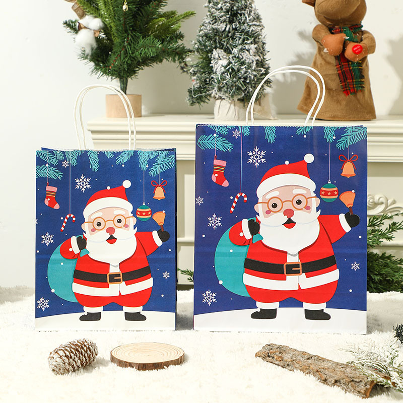 Bolsa de regalo de Navidad para la fiesta de la víspera de Navidad bolsa de regalo INS viento bolsa de Santa al por mayor