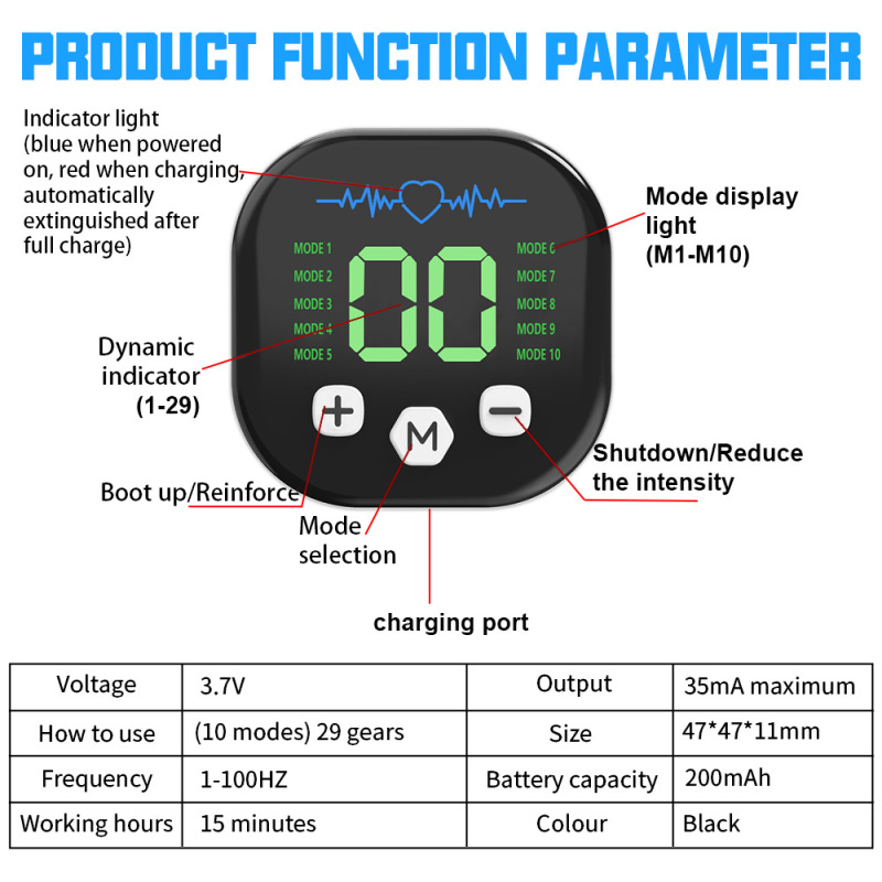新しいスマート EMS 腹筋ベルトマッサージベルト腹筋器具腹筋ステッカー脂肪除去スマート腹筋ベルト腹筋器具|undefined