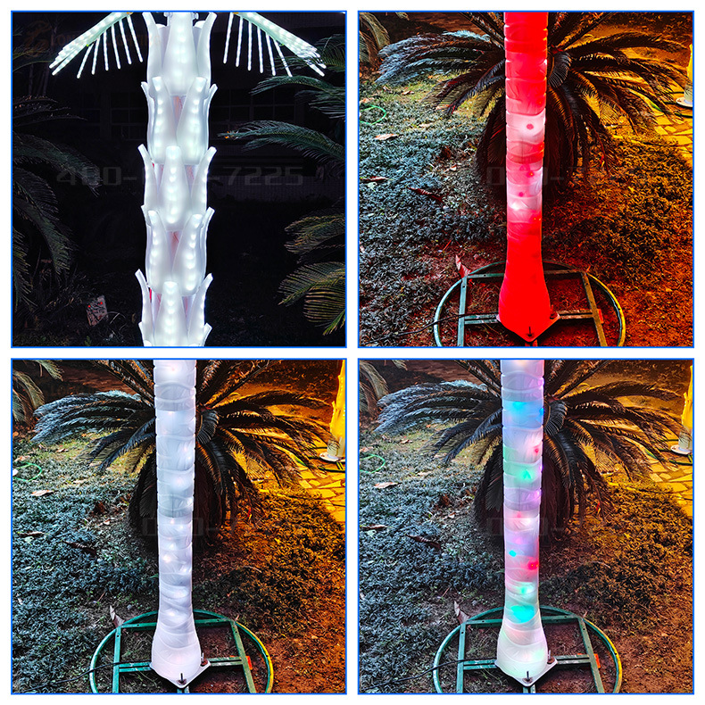 高3米 宽2米12叶七彩同步闪椰子树 高3米 宽2米16叶七