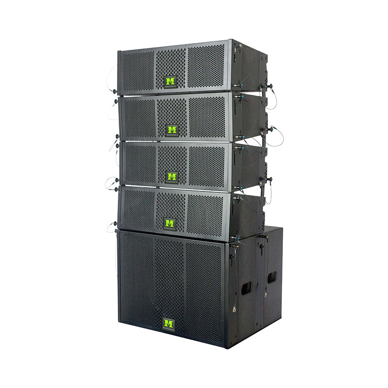 Doble 6 pulgadas línea de ingeniería de rendimiento de escenario bar bajo fuerte al aire libre gran y pequeño espectáculo de bodas playground escuela