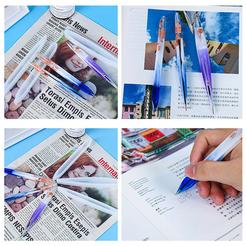 Proud diy glue mold 3 ballpoint pen silicone mold production glue mold resin mold