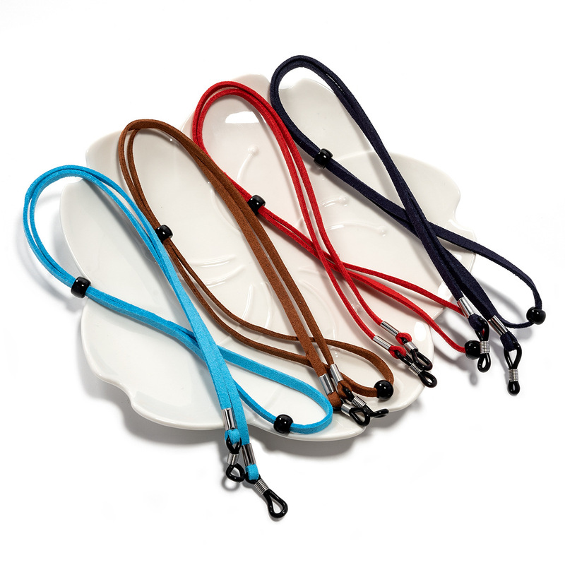 South Korea suede cloth glasses rope non-slip rope glasses lanyard sports adjustable glasses chain lanyard manufacturers wholesale