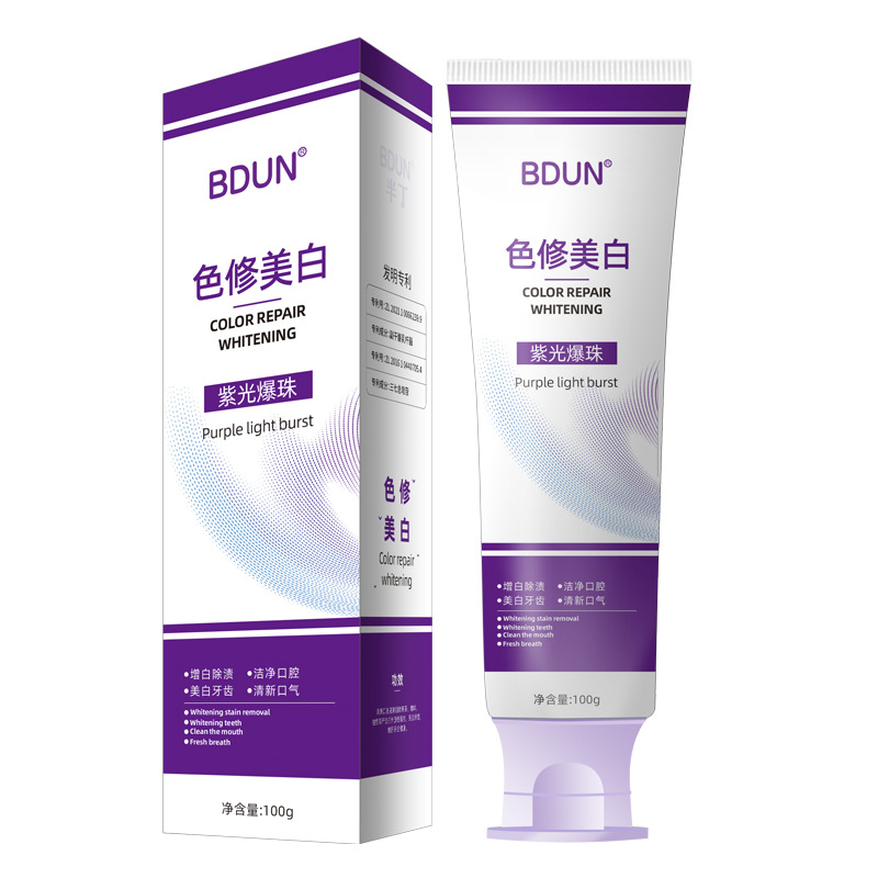 신제품 핫스타일 [컬러리페어 화이트닝 펄] 치약 100g