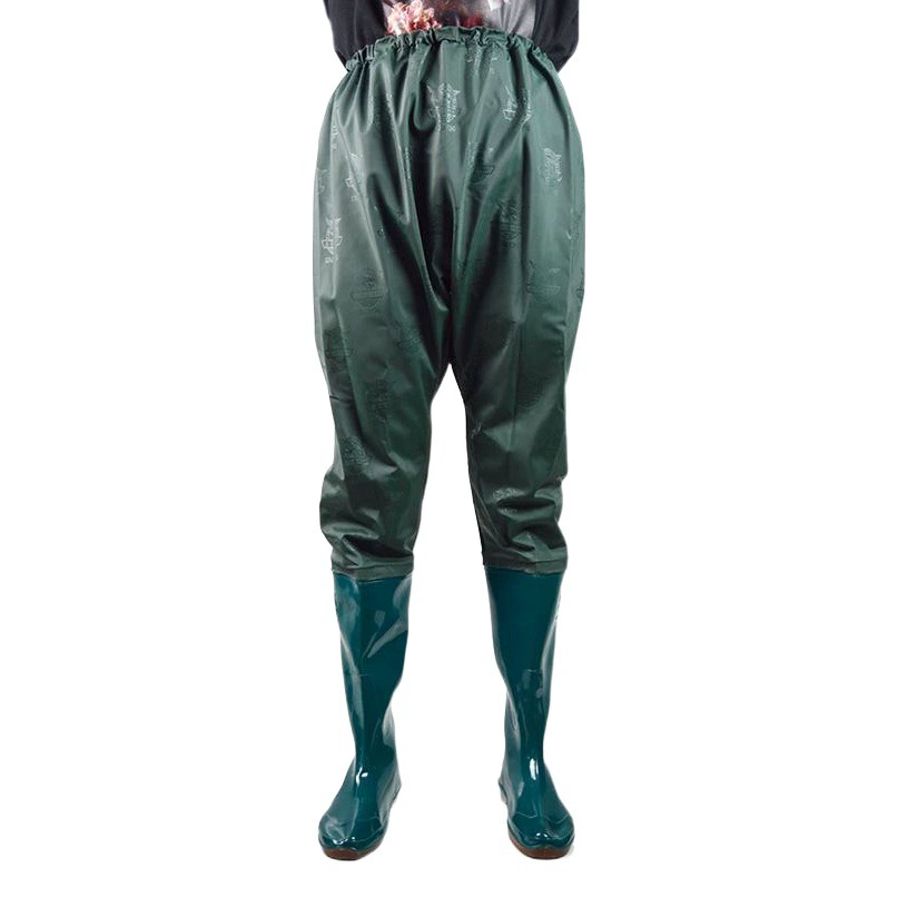 Водные штаны до талии, рыболовные штаны, обувь для полевой рыбалки, водонепроницаемая обувь для посадки, износостойкие Нескользящие болотные штаны оптом