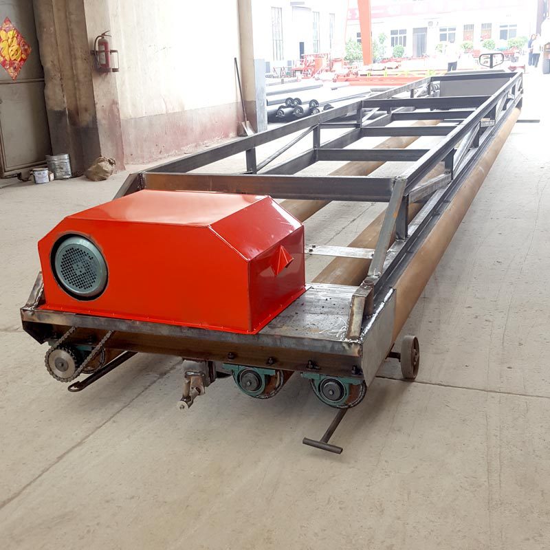 浩禄混凝土铺路机厂家 电动水泥路面铺路机 滚筒道路铺路机