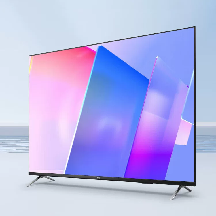 LCD-дисплей AOC для коммерческого использования, планшетное ТВ, динамики, 65 дюймов, полноэкранный дисплей, 65v