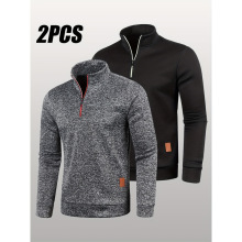 Q 74346 Zip Neck Knit Sweater ���������֯���׿羳��ó��