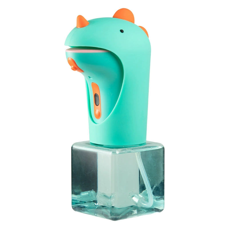 Mogi Kids Cartoon Soap Dispenser - Automatic Dynamic Induction, Battery-Powered Dinosaur 250ml
