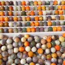 小松果花皮菩提散珠混装学生diy盘玩多宝菩提子手串文玩佛珠手链