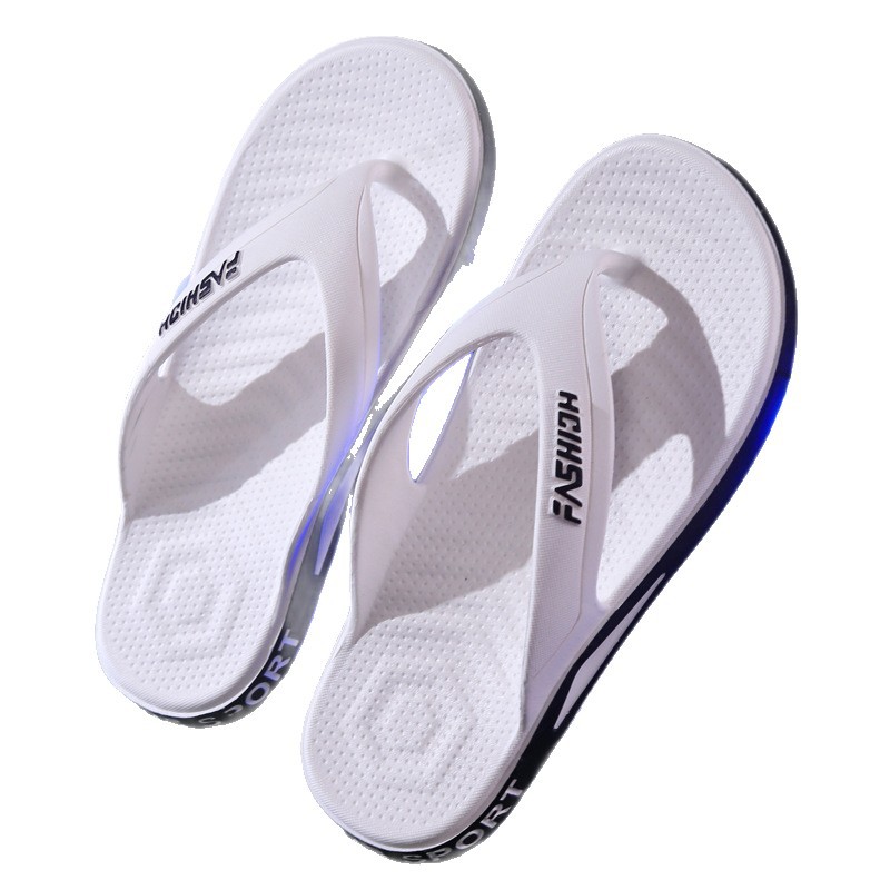 Men's Flip-Flops Summer, Durable Outdoor Non-Slip, Top Quality Fashionable And Trendy, Suitable For Home Use, Unisex Beach Sandals_voghion.com