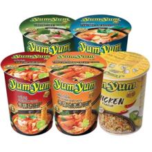 泰国进口养养方便面yumyum冬阴功酸辣虾浓汤泡面拉面杯面桶面70g
