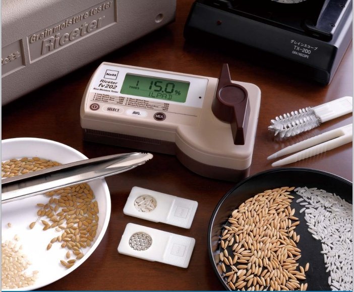 日本KETT凯特 谷物/大米水分测定仪 Riceter fv200 系列