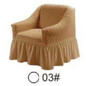 Cubresofá Seersucker universal, de poliéster elástico con falda, decoración para todas las estaciones, venta directa de fábrica.