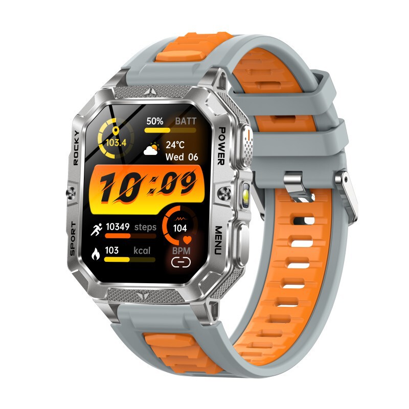 AK115 (FitcloudPro) 2.01inch Smartwatch with Screen Blood Pressure, Blood Oxygen, Sleep, Wrist-Rise Screen-On, and Smart Features AK115 (FitcloudPro) 2.01inch Smartwatch with Screen Blood Pressure, Blood Oxygen, Sleep, Wrist-Rise Screen-On, and Smart Features