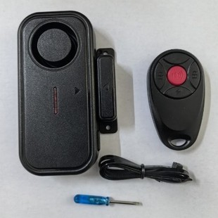 Waterproof door magnetic door and window remote control alarm window counter anti-theft alarm door opening reminder high volume